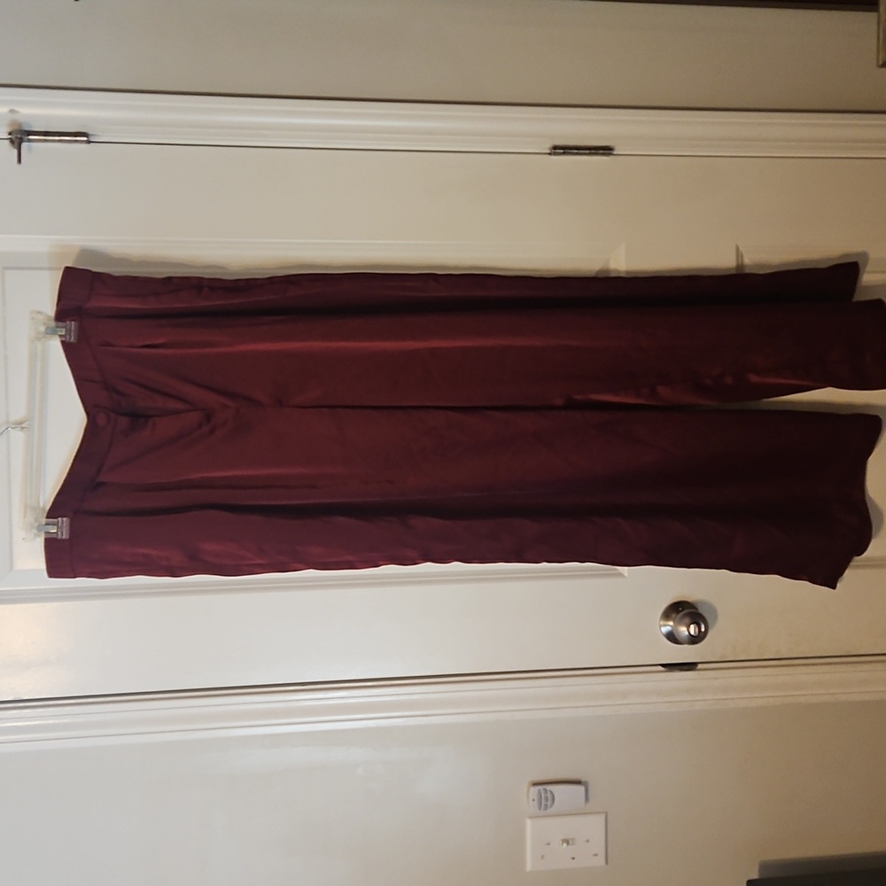 Satin Wide Leg Pants